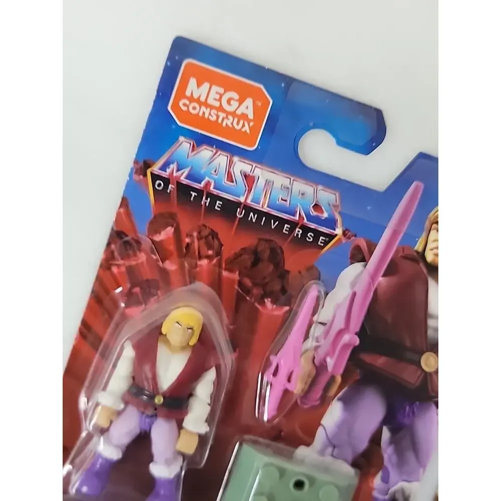 Mega Construx Masters of the Universe PRINCE ADAM & HE-MAN SET OF 2 MOTU